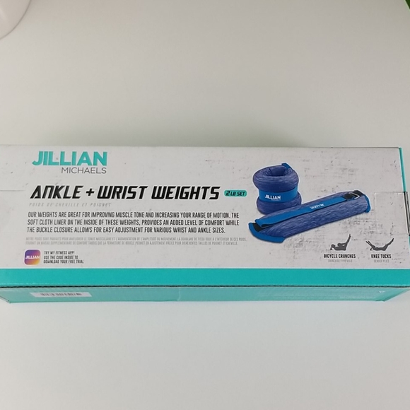 Jillian Michaels Ankle & Wrist Weights 2lb. Set - Picture 4 of 4